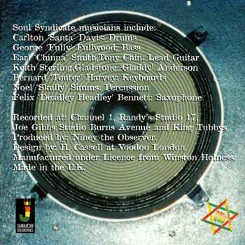 CD The Soul Syndicate: Niney The Observer Presents Soul Syndicate Dub Classics