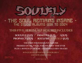 8LP/Set di cofanetti Soulfly: The Soul Remains Insane