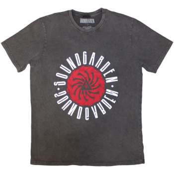 Merch Soundgarden: Stone Wash Maglietta Circle Logo Soundgarden