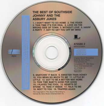 CD Southside Johnny & The Asbury Jukes: The Best Of Southside Johnny & The Asbury Jukes
