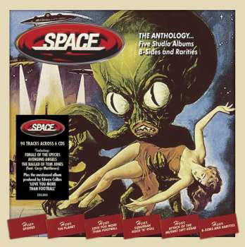 6CD/Set di cofanetti Space: The Anthology... Five Studio Albums B-Sides And Rarities 