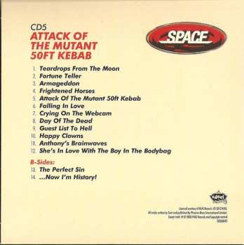 6CD/Set di cofanetti Space: The Anthology... Five Studio Albums B-Sides And Rarities 
