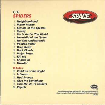 6CD/Set di cofanetti Space: The Anthology... Five Studio Albums B-Sides And Rarities 