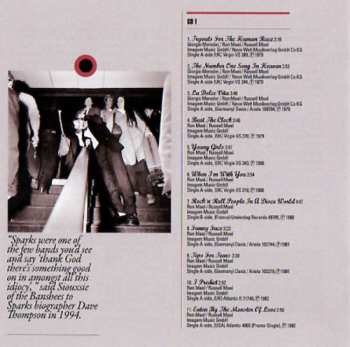 2CD Sparks: Shortcuts • The 7 Inch Mixes (1979-1984)