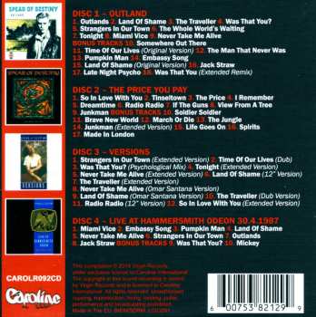 4CD/Set di cofanetti Spear Of Destiny: The Virgin Years