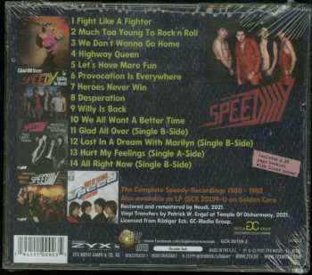 CD Speedy: Much Too Young To Rock'n'Roll (The Complete Recordings 1980 - 1982)