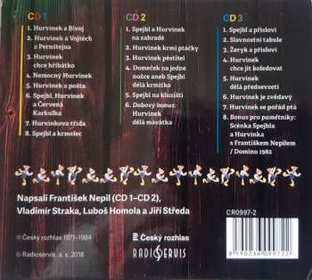 3CD Spejbl & Hurvínek: 3x Hurvínkovy Příhody 