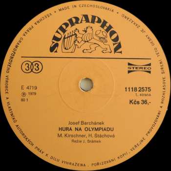 LP Spejbl & Hurvínek: Hurá Na Olympiádu