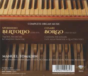 CD Manuel Tomadin: Complete Organ Music