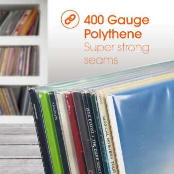 Audiotechnica Spincare Density 12 Inch 400g Polythene Outer Vinyl Record S - 100 Ks