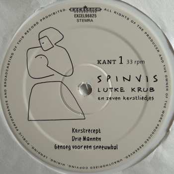 2LP Spinvis: Lutke Krub En Zeven Kerstliedjes