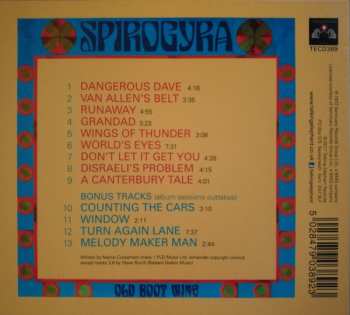 CD Spirogyra: Old Boot Wine
