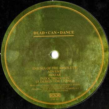 LP Dead Can Dance: Spleen And Ideal