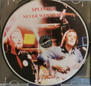 CD Splinter: Never Went Back - The Legacy Series Volume 1