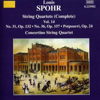 Album Spohr / Moscow Philharmonic Concertino Quartet: String Quartets 14
