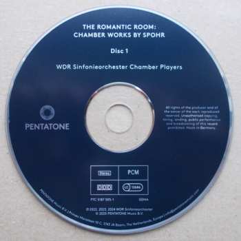 6CD/Set di cofanetti Louis Spohr: The Romantic Room (Chamber Works by Spohr)