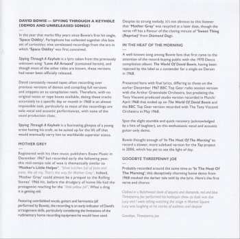 4SP/Set di cofanetti David Bowie: Spying Through A Keyhole (Demos And Unreleased Songs)
