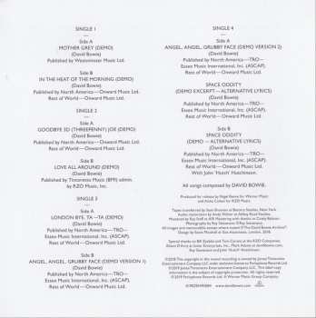 4SP/Set di cofanetti David Bowie: Spying Through A Keyhole (Demos And Unreleased Songs)