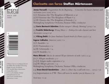 CD Staffan Mårtensson: Clarinetto Con Forza