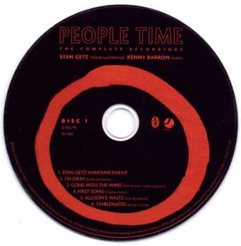 7CD/Set di cofanetti Stan Getz: People Time (The Complete Recordings)