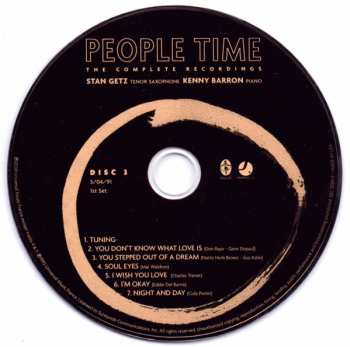 7CD/Set di cofanetti Stan Getz: People Time (The Complete Recordings)