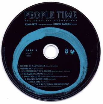 7CD/Set di cofanetti Stan Getz: People Time (The Complete Recordings)