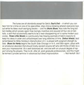 CD Stan Getz: Stan Getz And The Oscar Peterson Trio