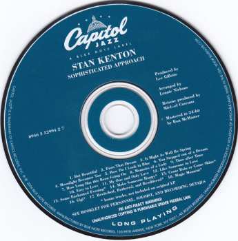 CD Stan Kenton: Sophisticated Approach