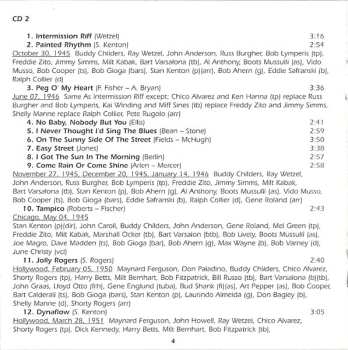 4CD/Set di cofanetti Stan Kenton: Swing House