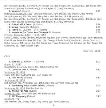 4CD/Set di cofanetti Stan Kenton: Swing House