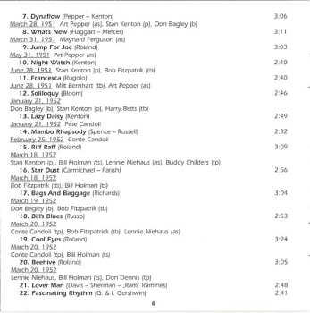 4CD/Set di cofanetti Stan Kenton: Swing House