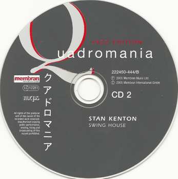 4CD/Set di cofanetti Stan Kenton: Swing House