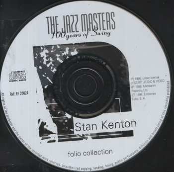 CD Stan Kenton: The Jazz Masters - 100 Años Of Swing
