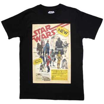Merch Star Wars: Maglietta Action Figures