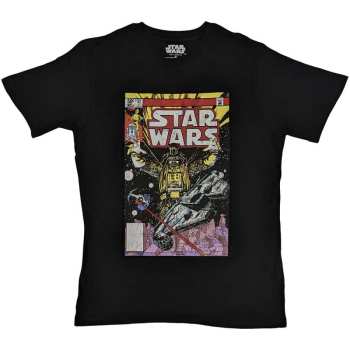 Merch Star Wars: Maglietta Darth Vader Comic