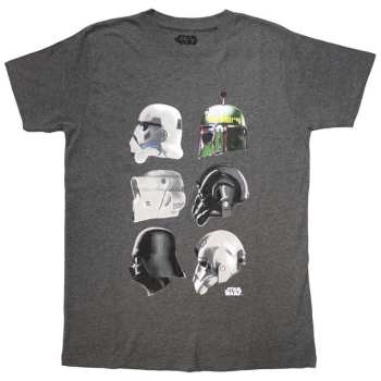 Merch Star Wars: Maglietta Helmet Profiles