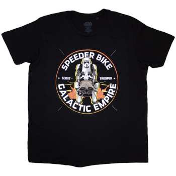 Merch Star Wars: Maglietta Speeder Bike Galactic Empire