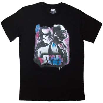 Merch Star Wars: Maglietta Vader & Trooper Neon