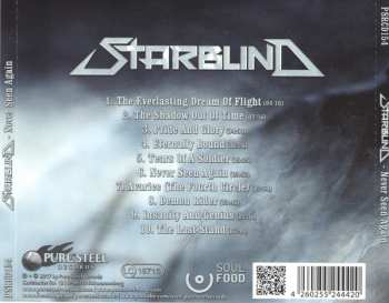 CD Starblind: Never Seen Again