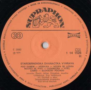 LP Starobrněnská 12°: Starobrněnská Dvanáctka Vyhrává