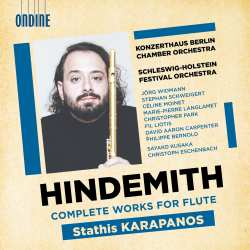 CD Stathis Karapanos: Paul Hindemith: Complete Works For Flute