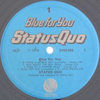 LP Status Quo: Blue For You