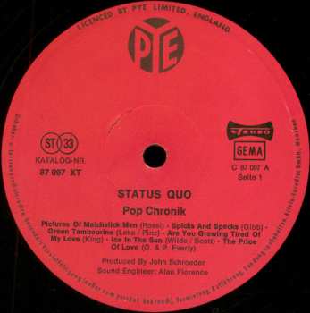 2LP Status Quo: Pop Chronik