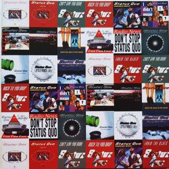 16SP/Set di cofanetti Status Quo: The Vinyl Singles Collection 1990 - 1999 LTD