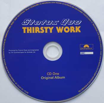 2CD Status Quo: Thirsty Work DLX