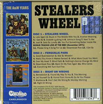 3CD/Set di cofanetti Stealers Wheel: The A&M Years
