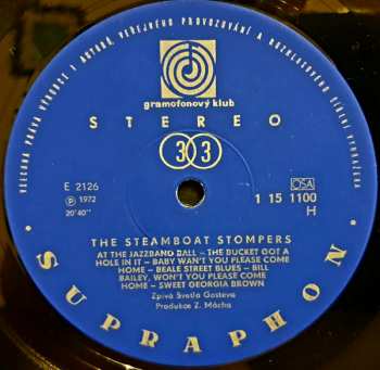 LP Steamboat Stompers: The Steamboat Stompers