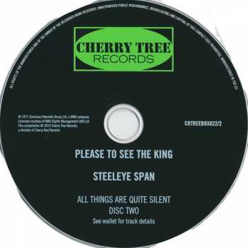 3CD/Set di cofanetti Steeleye Span: All Things Are Quite Silent: Complete Recordings 1970-71