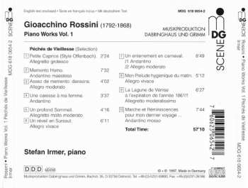 CD Gioacchino Rossini: Piano Works Vol. 1 Péches de Vieillesse