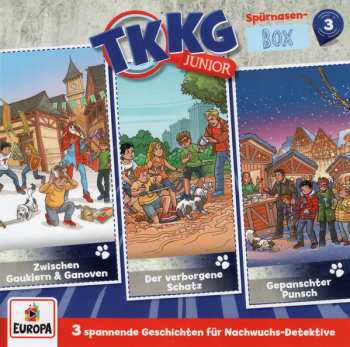 Album Stefan Wolf: TKKG Junior - Spürnasen-Box 3